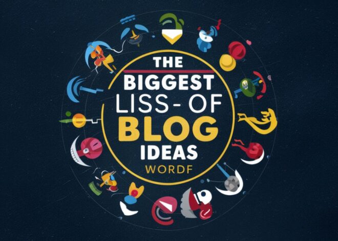 The Biggest List of Blog Post Ideas in The World