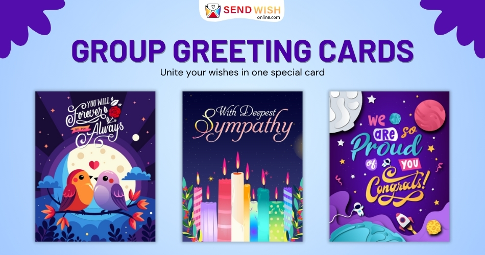 Group eCards: Unite Them All for that Reminder Goodbye