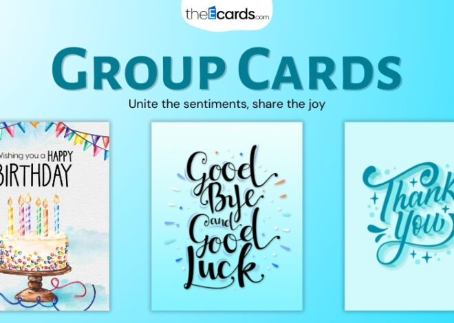 Group Cards: Celebrating Together in the Digital Age